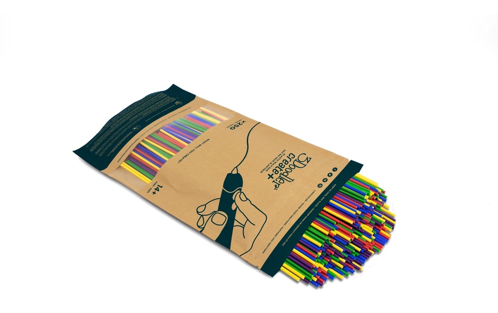 3Doodler Filament de stylo 3D Bud & Bloom 250 pièces, Multicolore