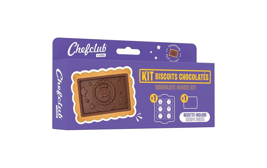 Chefclub Kit de biscuits au chocolat Non