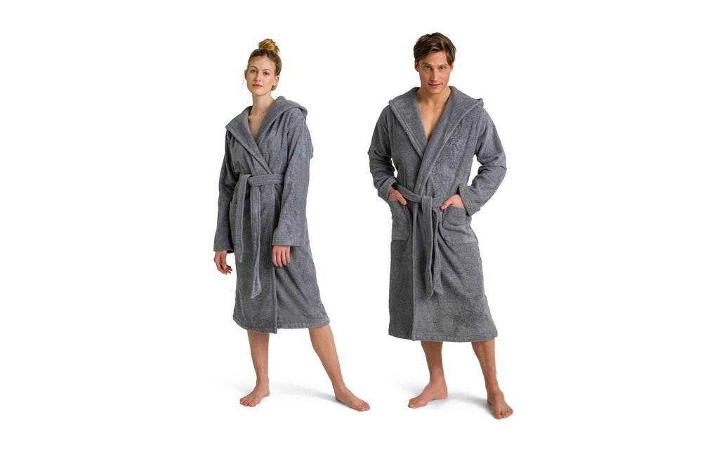 Möve Peignoir Superwuschel XXL, Stone Gray
