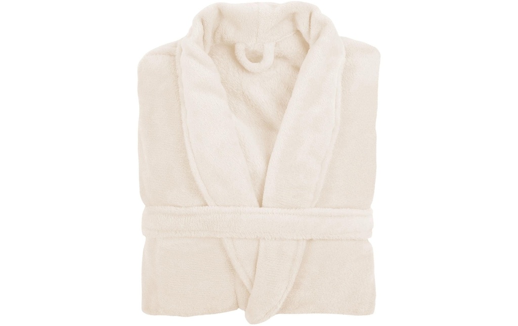Tiseco Peignoir Cosy L/XL, Ivoire