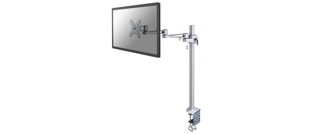 NEOMOUNTS Supports de table FPMA-D935POLE70 jusqu'à 12 kg - Argenté