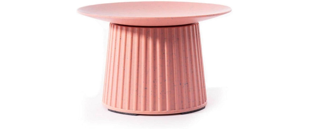 Martin Sellier Gamelle pour chat mélaminé plat Rose