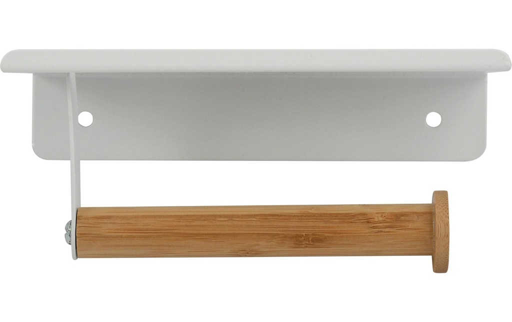 spirella Porte-rouleau pour papier de toilette Tarek mat, blanc