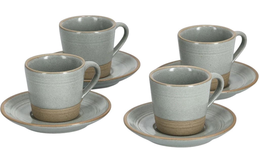 Zeller Present Tasse à expresso 60 ml, 4 pièces, vert