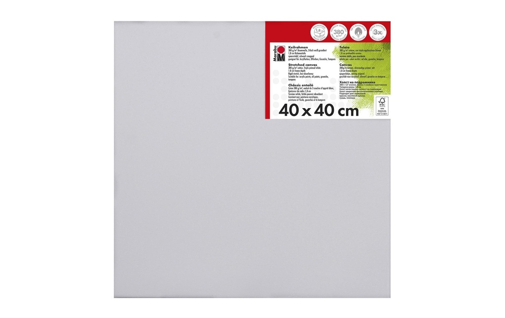 Marabu Châssis 40 x 40 x 1.8 cm