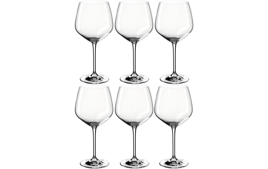 Montana Verre à vin rouge Vivid 620 ml, 6 Pièce/s, Transparent