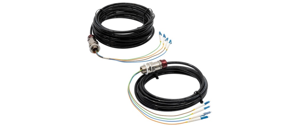 Axis Câble de raccordement TX1204 Kit de câbles SM 5 m Noir 1 Pièce/s