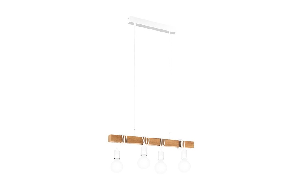 EGLO Leuchten Lampe suspendue TOWNSHEND 4x E27 Blanc