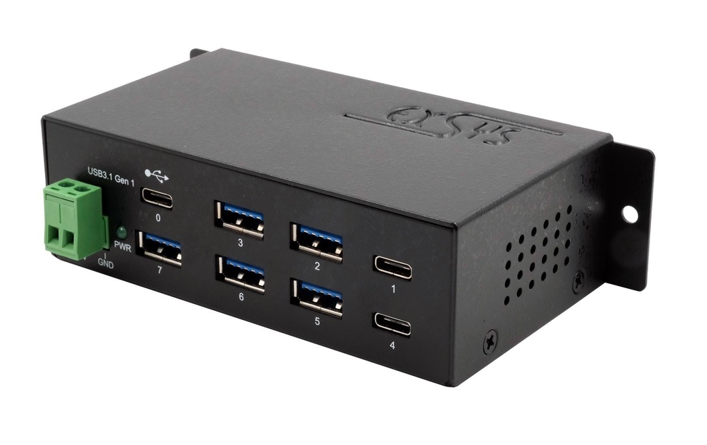 Exsys Hub USB EX-1196HMS 7x USB 3.2 Gen 1