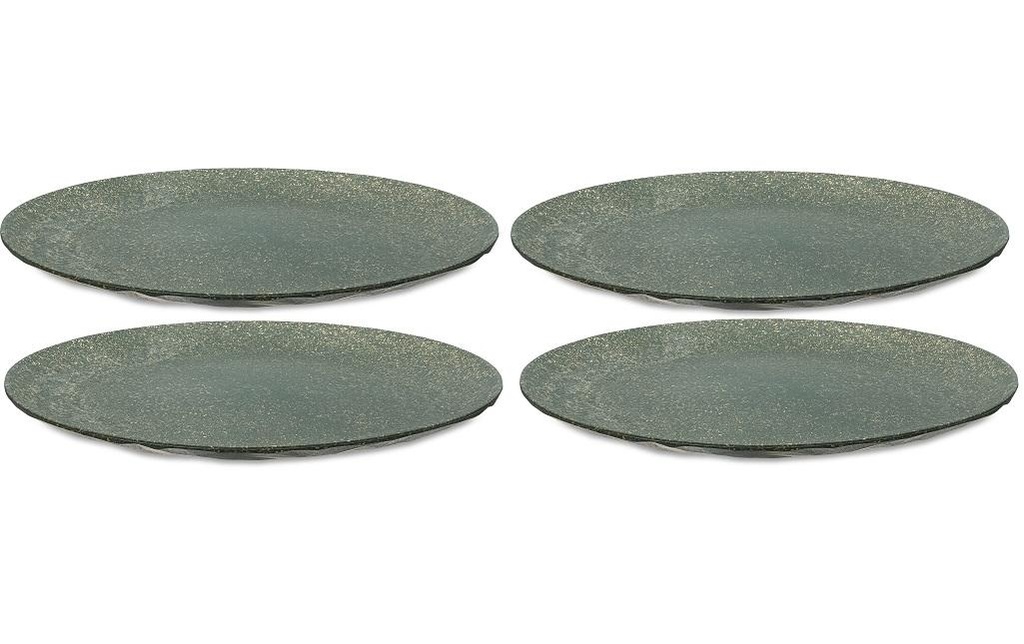 Koziol Assiette non décorative Club 4 Pièce/s, Gris