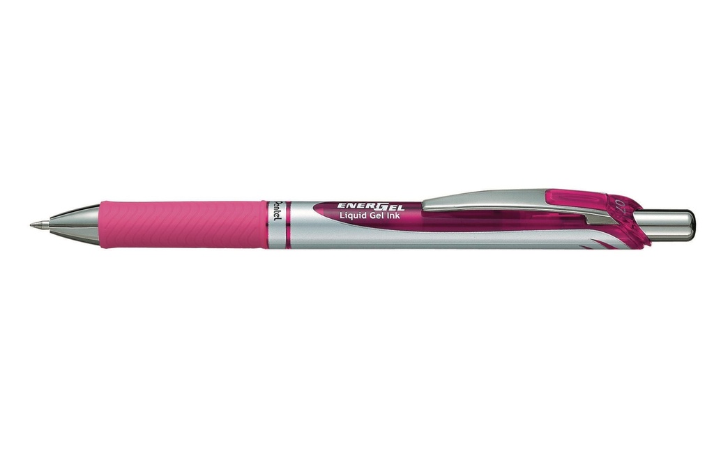 pentel Stylo à encre gel EnerGel 0.7 mm, Rose