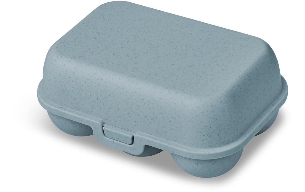 Koziol Boîte à œufs To Go mini 17 cm x 11.8 cm, Bleu