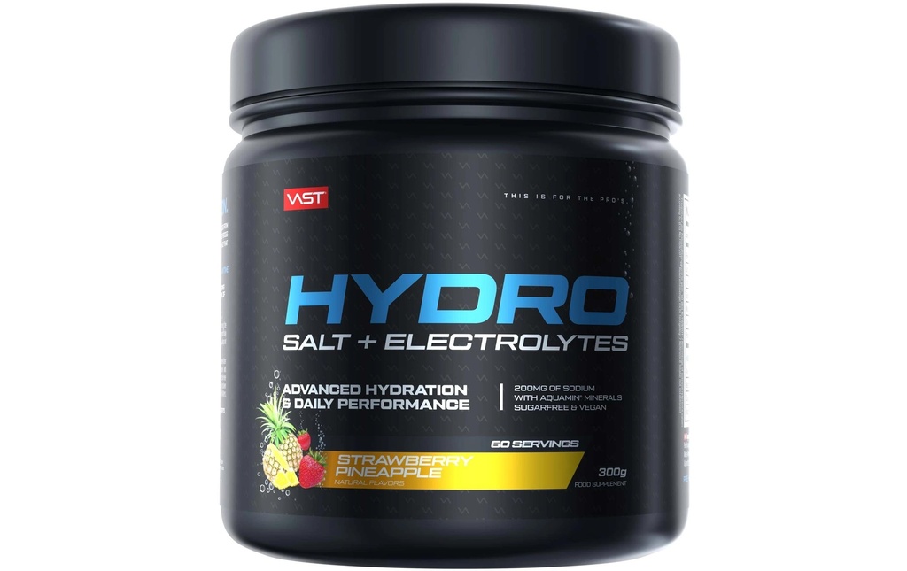 VAST Poudre Hydro Dose: 300g, Pineapple à la fraise