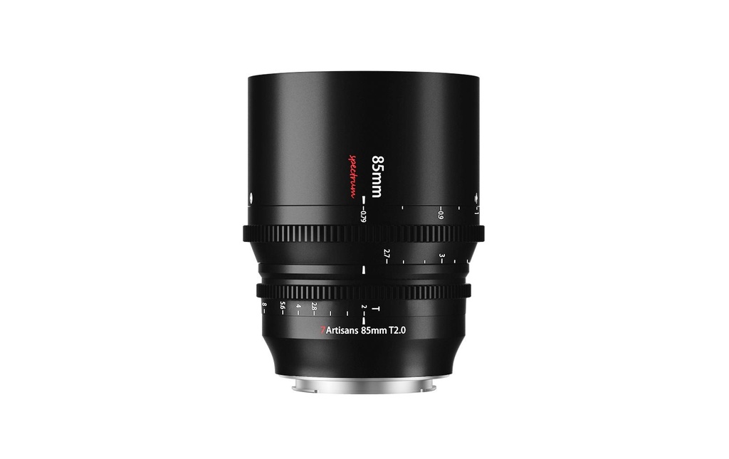 7Artisans Longueur focale fixe 85mm T2.0 – Sony E-Mount