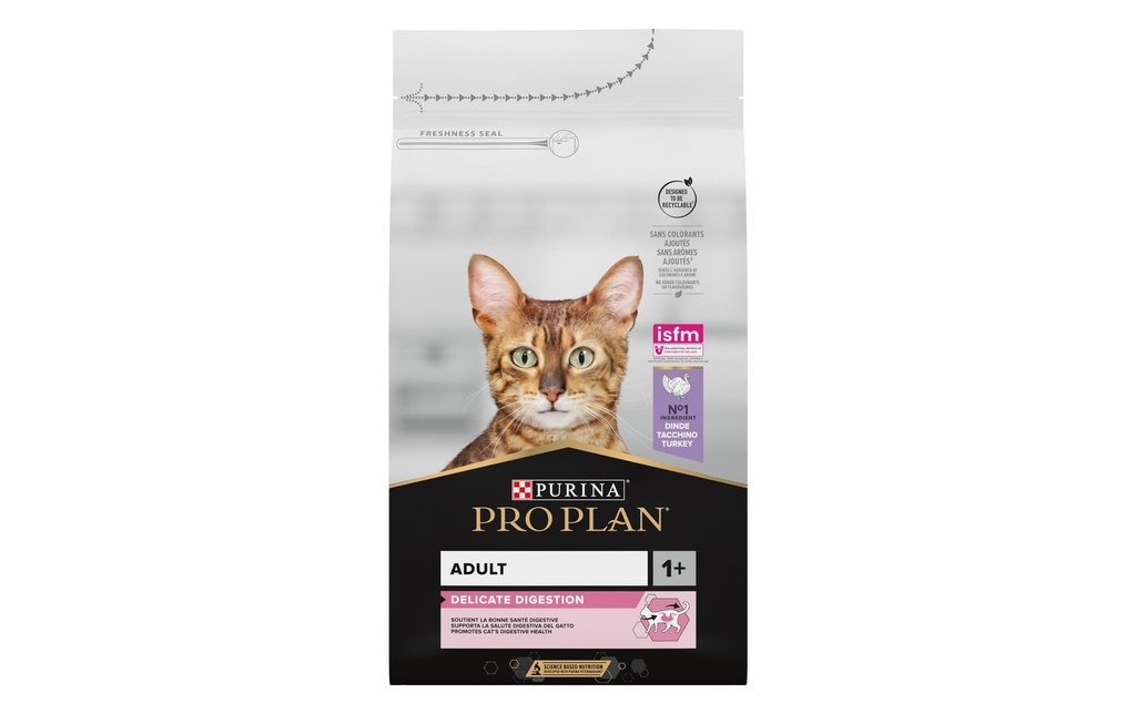Purina Pro Plan Alimentation sèche Delicate Digestion Adult Dinde 10 kg