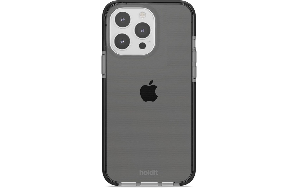 Holdit Coque arrière Seethru iPhone 15 Pro Max Noir