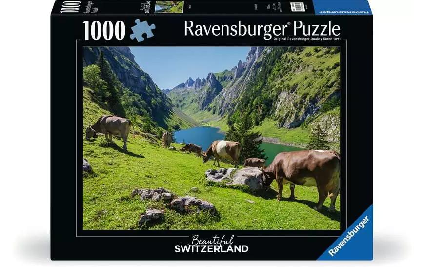 RAVENSBURGER Puzzle vaches Falensee 1000 pc (1000 pces)