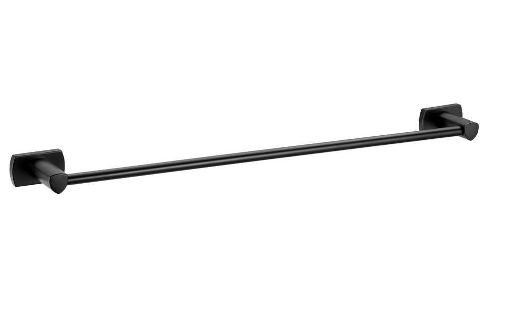 BIASCA Porte-serviette 87 cm, noir mat
