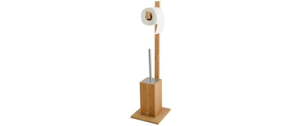 MSV Accessoires pour toilette Brun