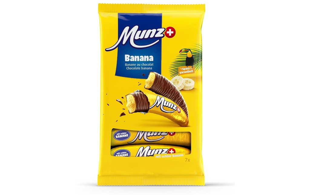Munz Barre Banana 7 x 19 g