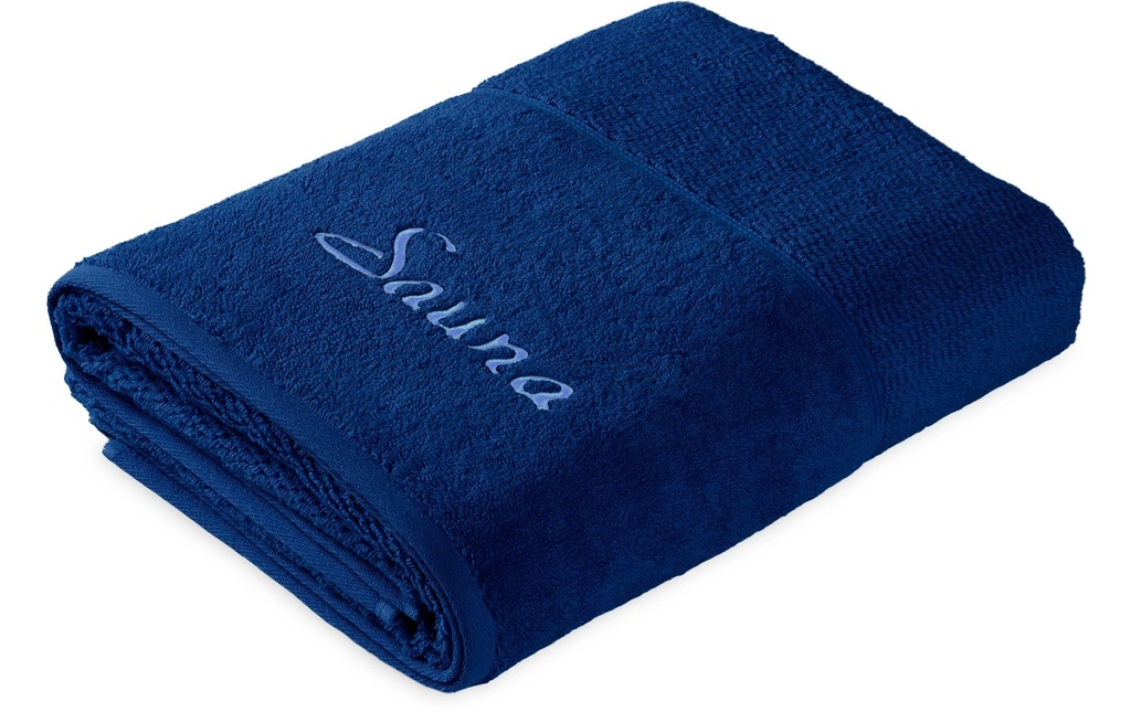 Frottana Serviette de sauna Pearl 80 x 200 cm,  Deep Sea
