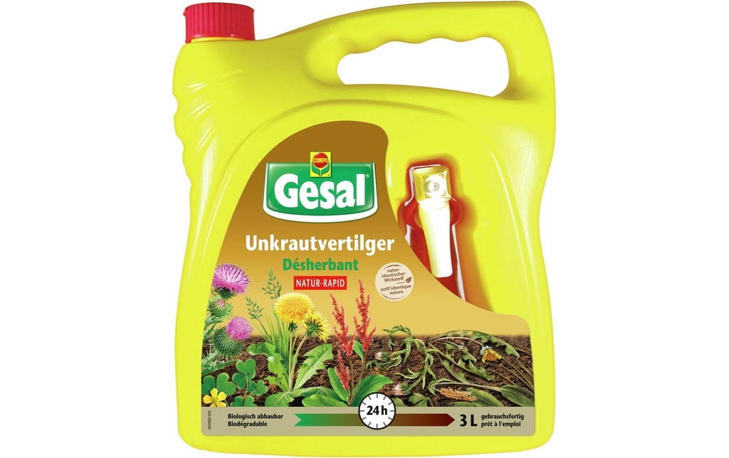 Gesal Désherbant NATUR-RAPID 3 L