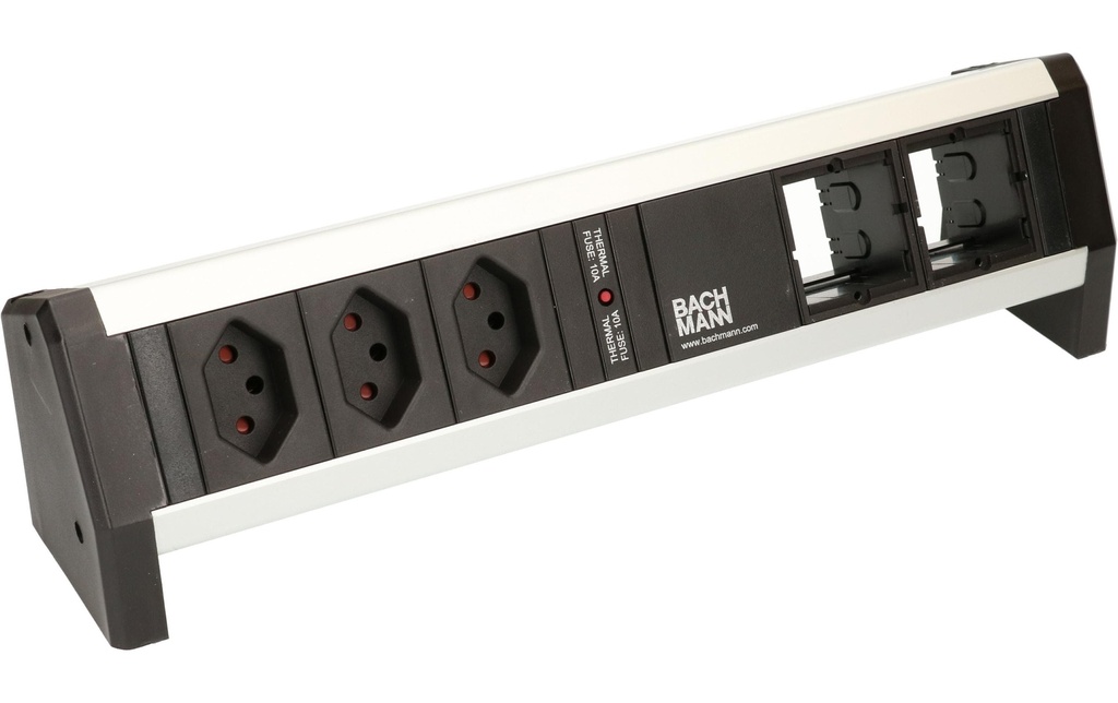 Bachmann Bloc multiprises de table DESK 1 3x T13, 2x ABD 3x T13 - 2x ABD