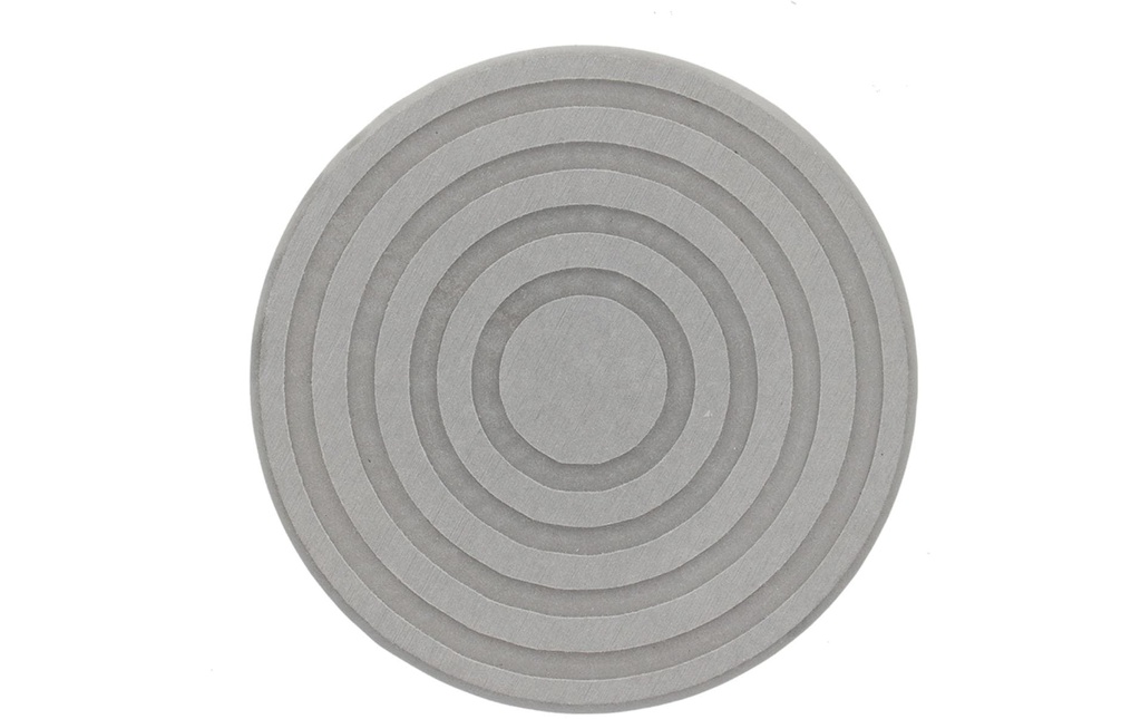 Esschert Design Dessous de plat Diatomite L Gris
