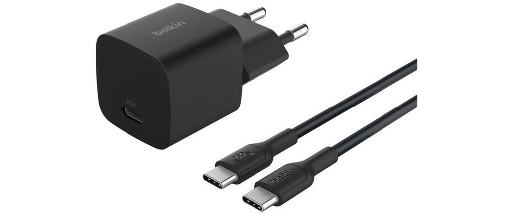 Belkin BoostCharge avec câble USB C Noir