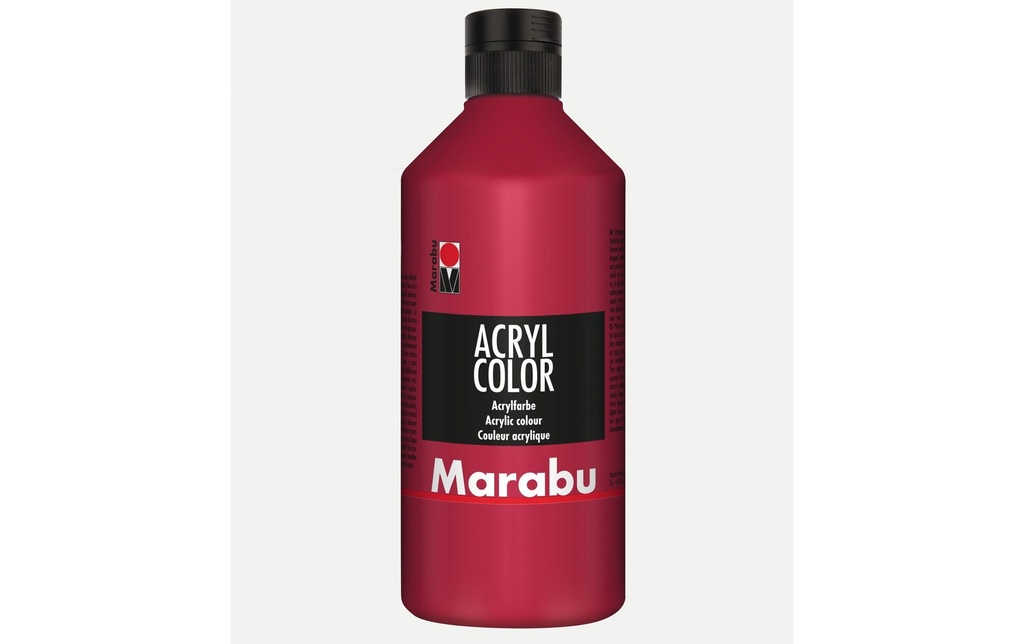 Marabu Peinture acrylique Acryl Color 500 ml Crimson