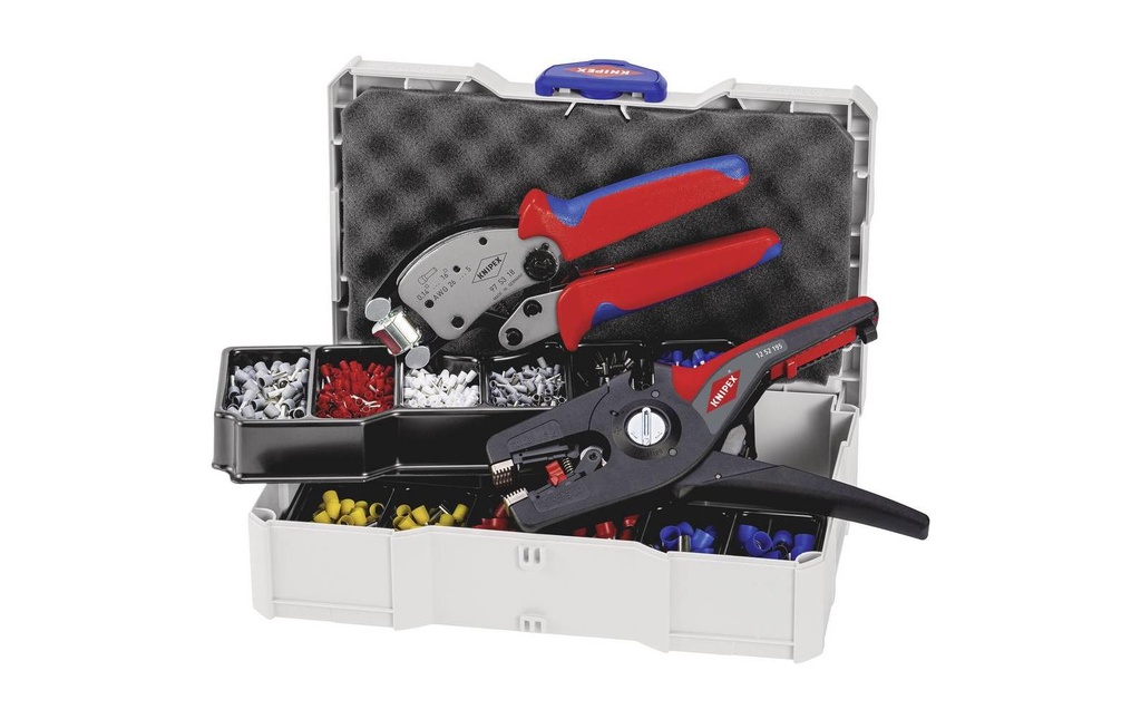 Knipex Assortiment de sertissage pour embouts de câble