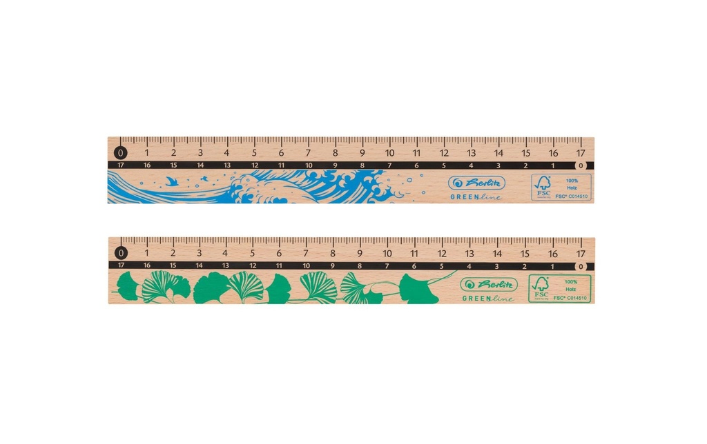 Herlitz Règle Greenline 17 cm