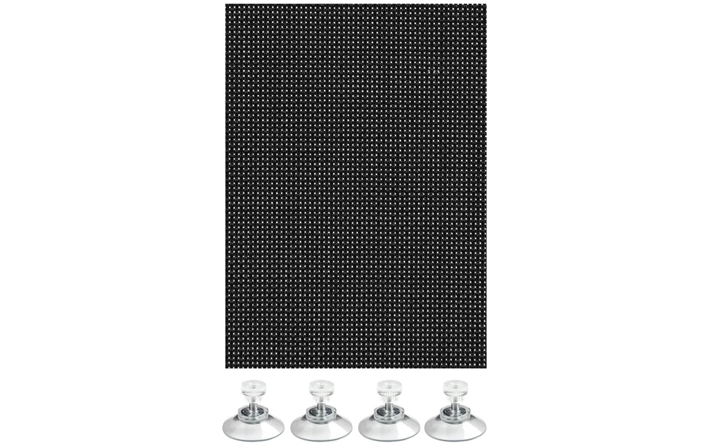 Gardinia Protection solaire Flexible 40 x 80 cm, noir