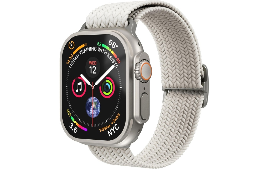 Vonmählen Bracelet Woven Loop Apple Watch 40/41/42 mm Cream