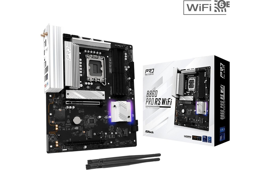 ASRock Carte mère B860 PRO RS WIFI