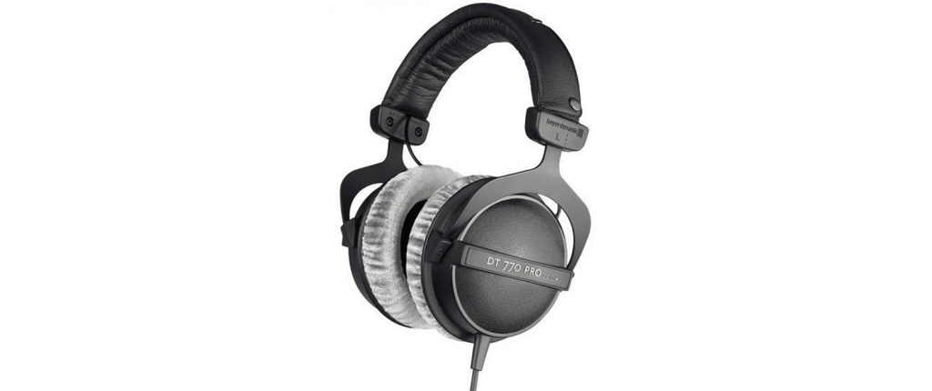 Beyerdynamic Casques supra-auriculaires DT 770 Pro 250 Ω, Noir