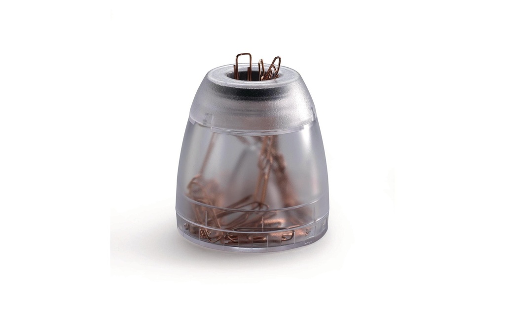 DURABLE Distributeur de trombones Trend Transparent