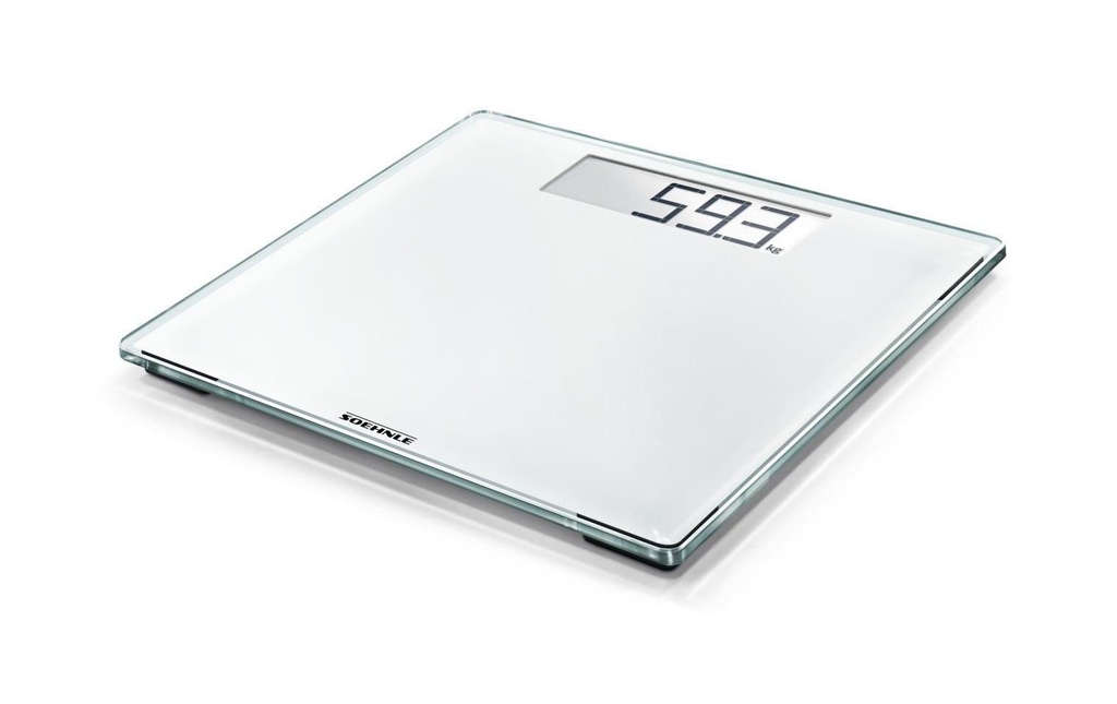 Soehnle Pèse-personne Style Sense Comfort 100 Frosted Edition Blanc
