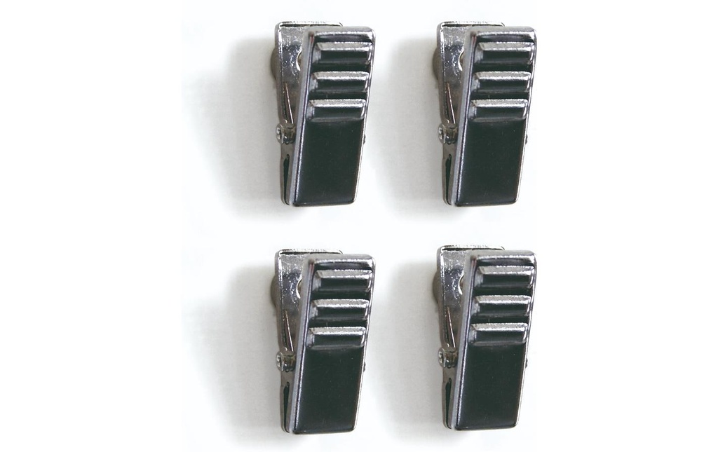 Trendform Aimant CLIPPER  Noir, 4 Pièce/s