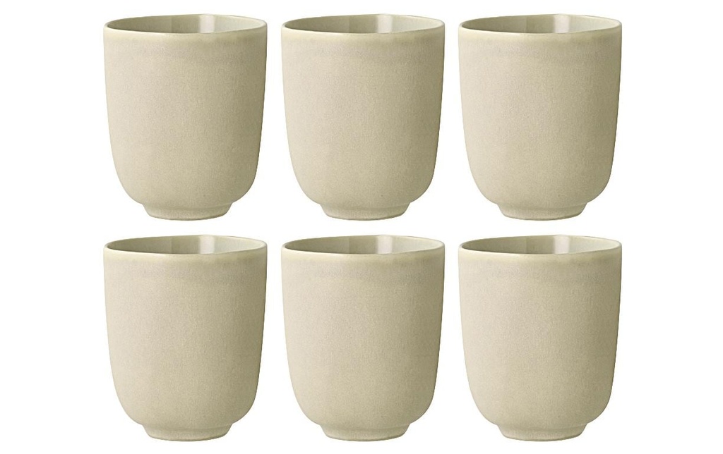 Villa Collection Gobelet à café Shoku 330 ml, 6 Pièce/s, Beige