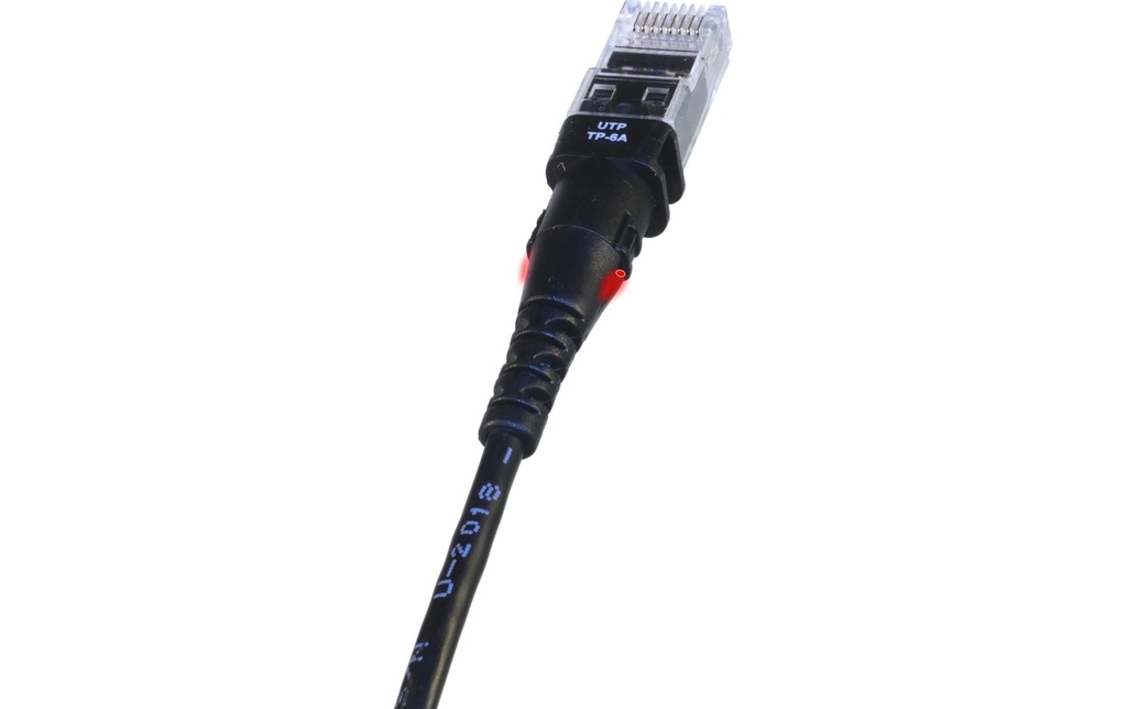 Patchsee Câble patch ThinPATCH Cat 6A, U/UTP, 6.1 m, Noir