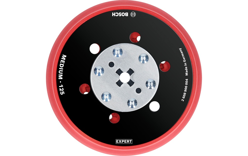 Bosch Professional Plateau de soutien universel EXPERT Multihole, 125 mm, moyen