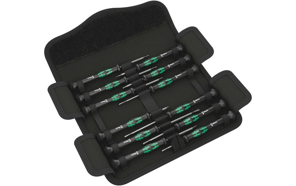 Wera Kraftform Micro 12 Universal 1, 12 pièces