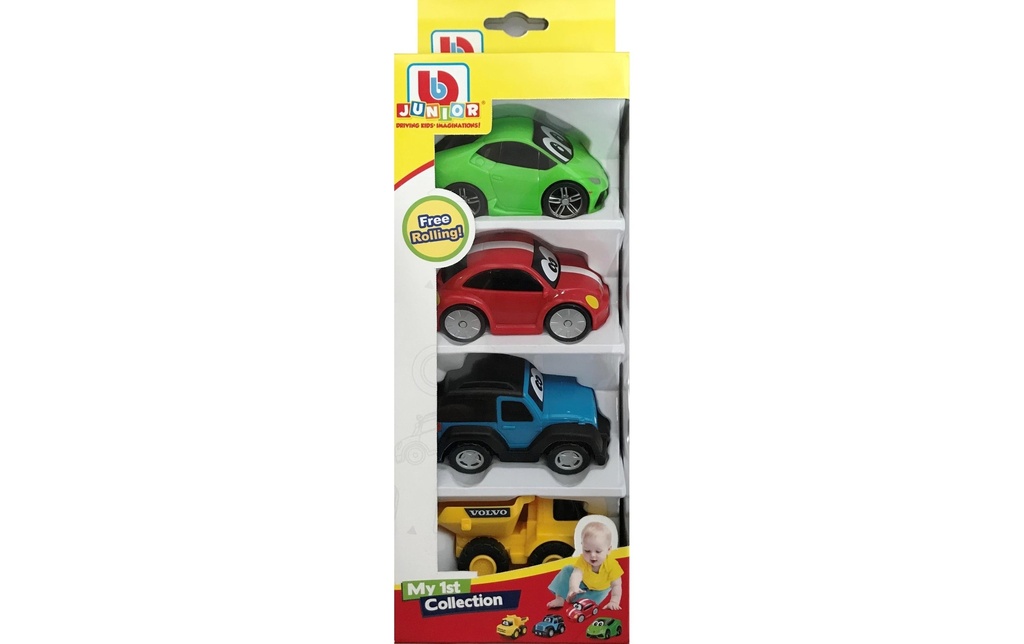 BB Junior Voiture My First Collection Set de 4
