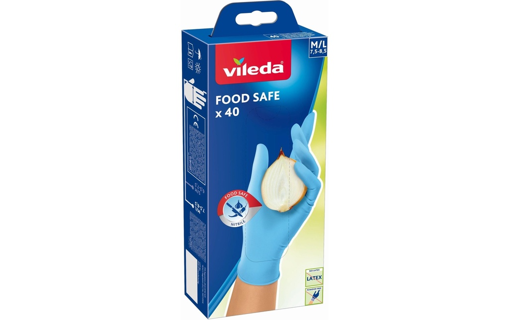 Vileda Gant jetable M/L 40 Pièce/s