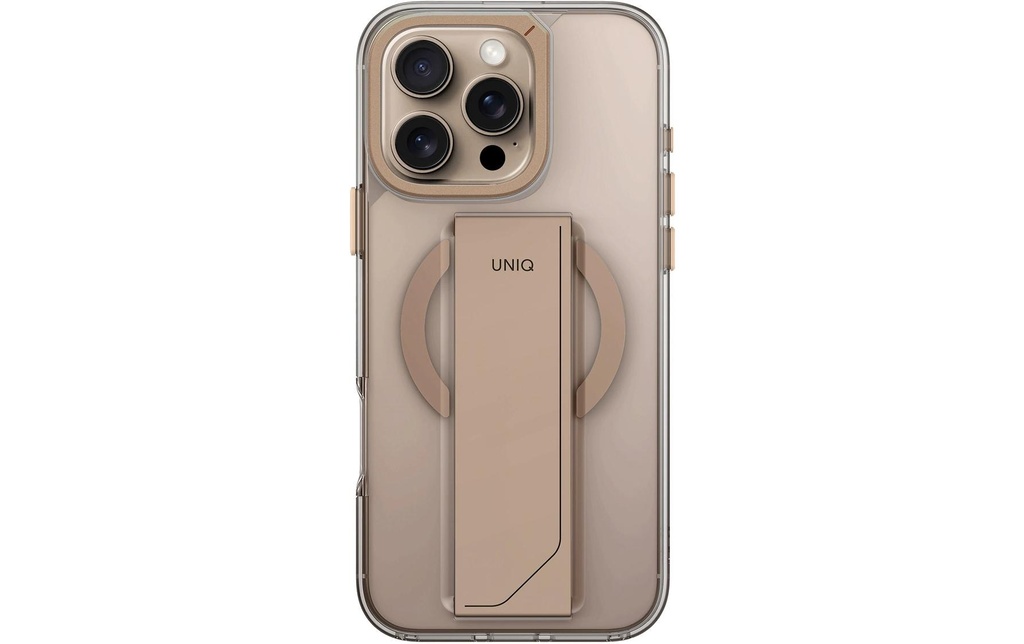 Uniq Coque arrière Heldo Max Iphone 16 Pro Taupe