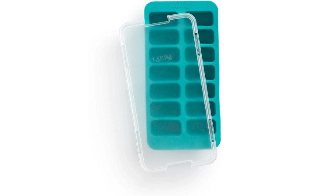 Lékué Moule à glaçon Turquoise