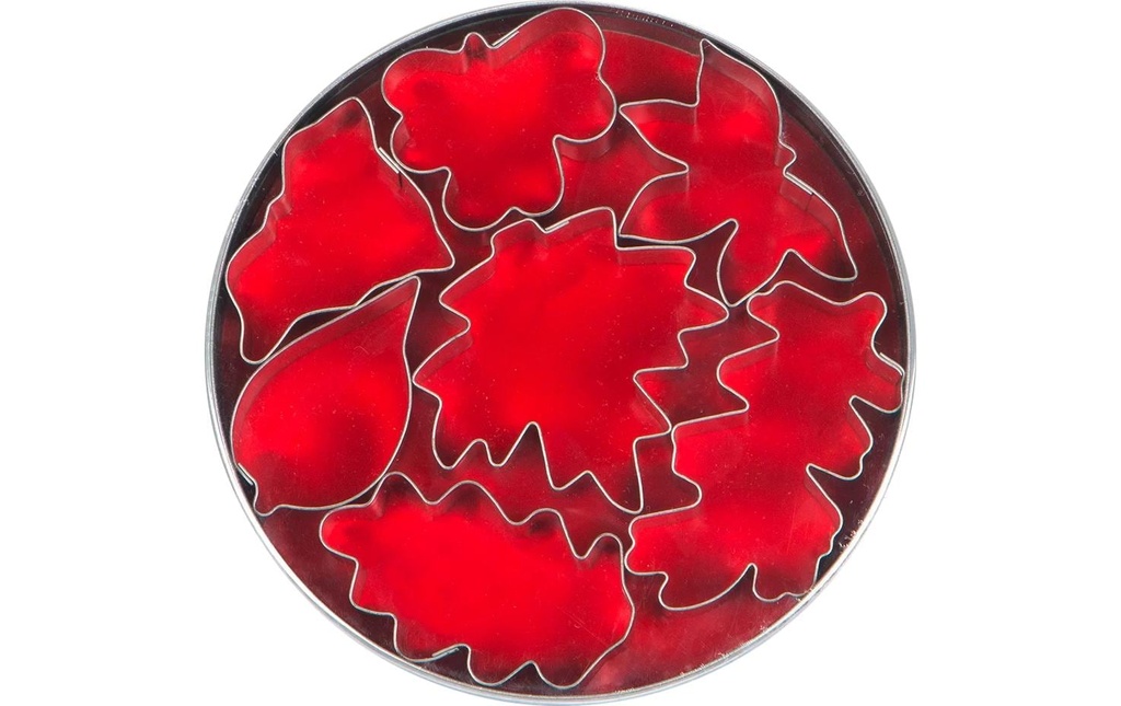 Städter Emporte-pièce pour biscuits Feuilles Feuilles, Set de 7 pièces