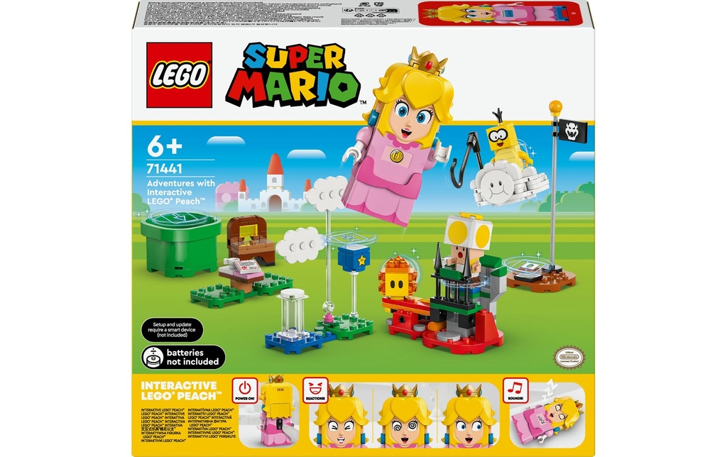 LEGO® Super Mario Aventures avec Peach interactive 71441