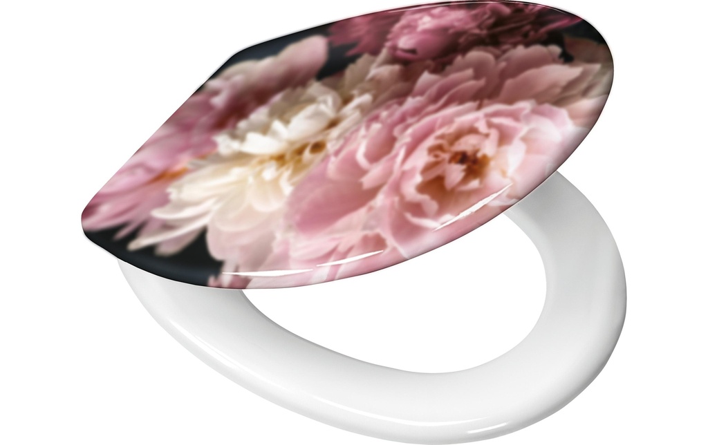 Kleine Wolke Siège de toilette Rosemarie Bordeaux
